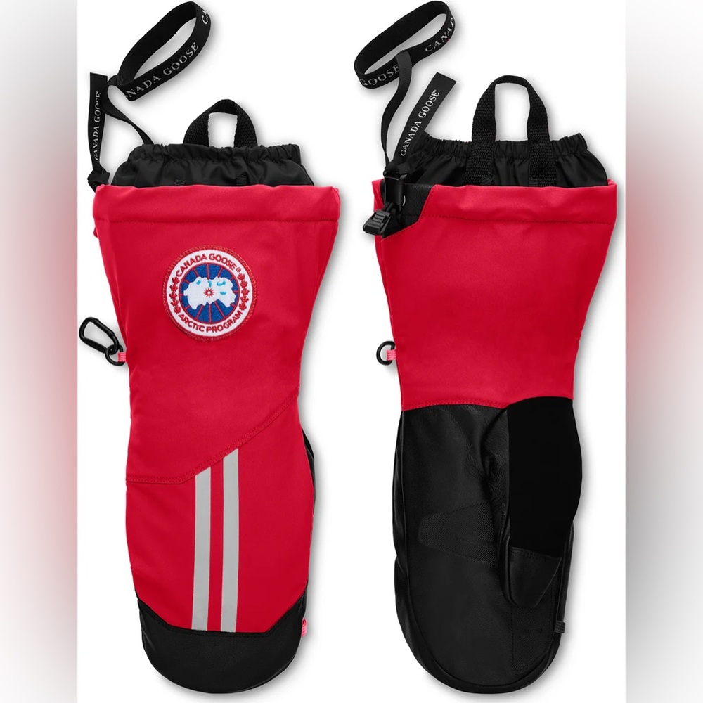 New Canada Goose Snow Mantra Mitt Red Men’s Medium